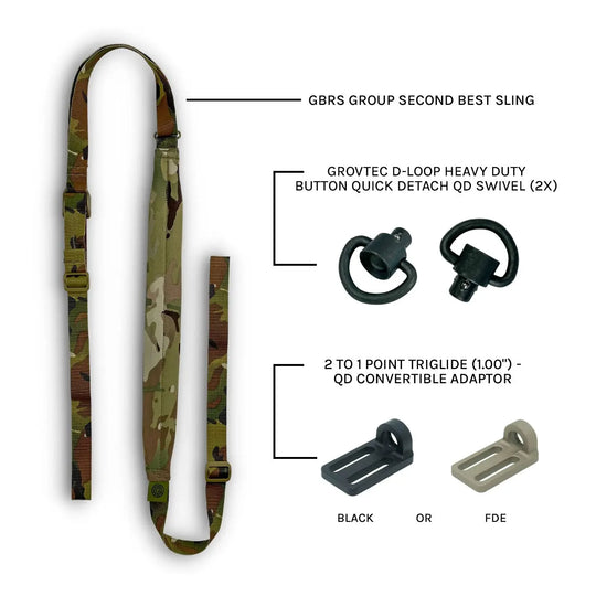 GBRS Group Second Best Sling Bundle  Multicam-FDE