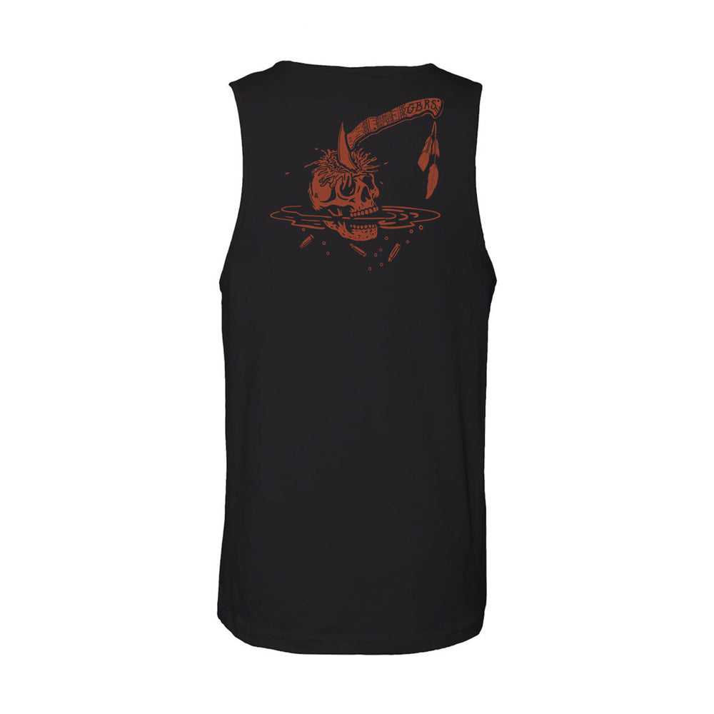 GBRS Group War Crimes Tank- Back on white background