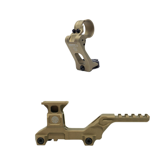GBRS Hydra x UNITY™ 2.91 FTC Magnifier Mount Bundle (FDE)  TRIJICON-MRO-30MM