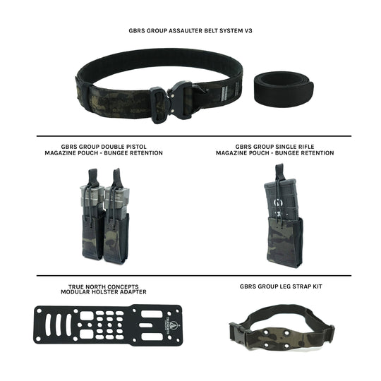GBRS Group Assaulter Belt Bundle Multicam Black