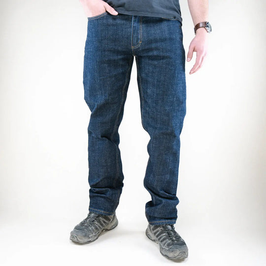 The Set Point™ by GBRS Group AP Nomad Jean is a rugged comfort, all-purpose jean for everyday use.