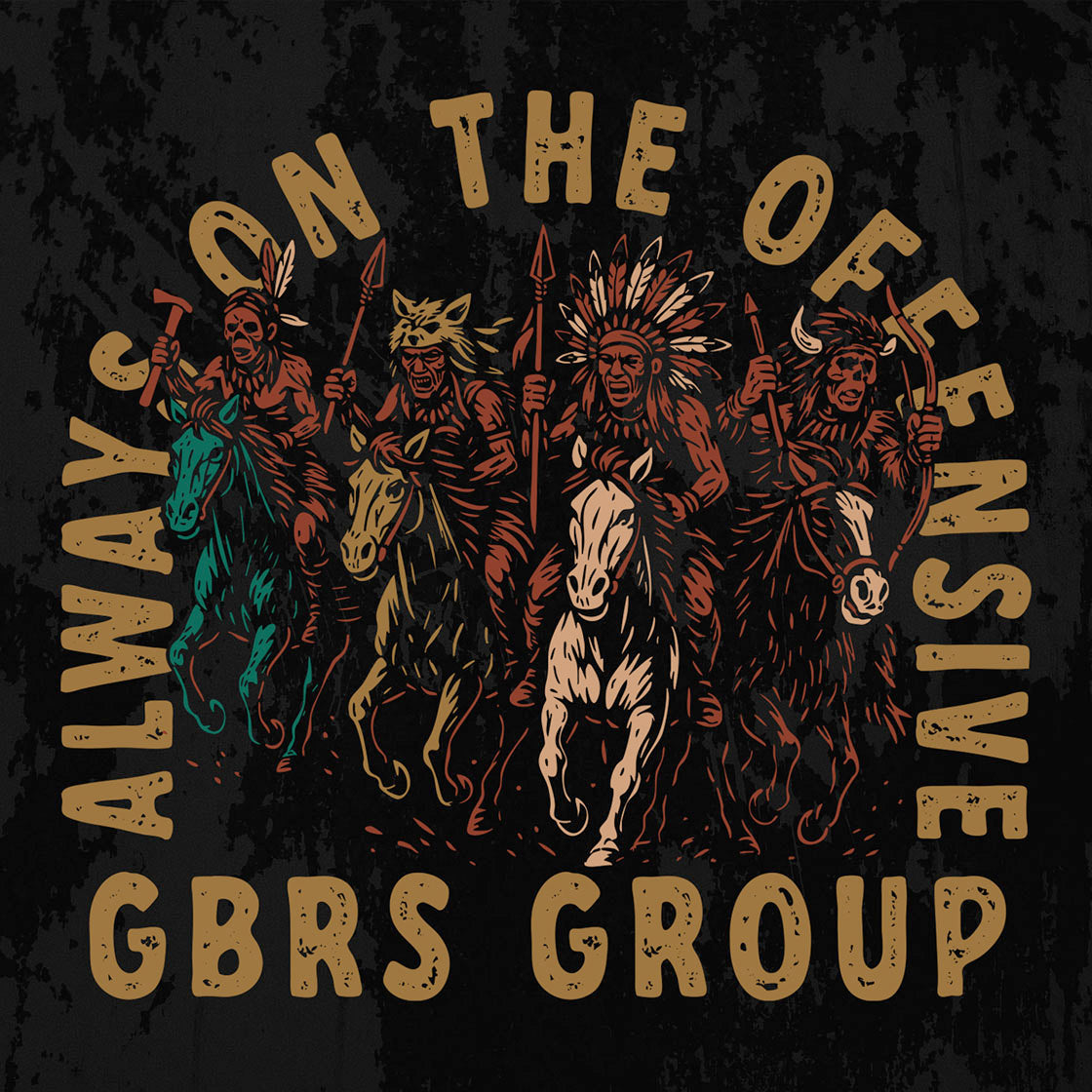 GBRS Group Gear ALWAYS-ON-THE-OFFENSIVE