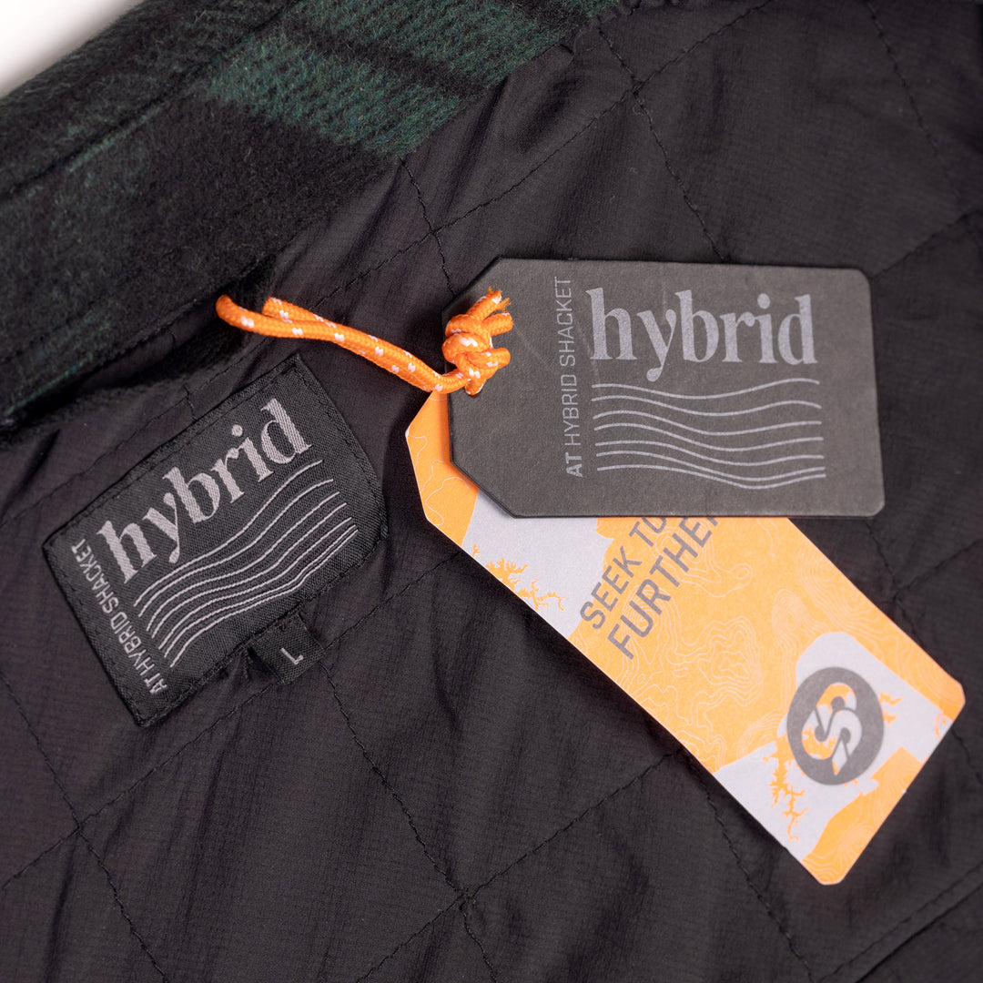 The Set Point™ by GBRS Group AT Hybrid Insulated Shacket is a robust, multi-season, fully insulated garment. 