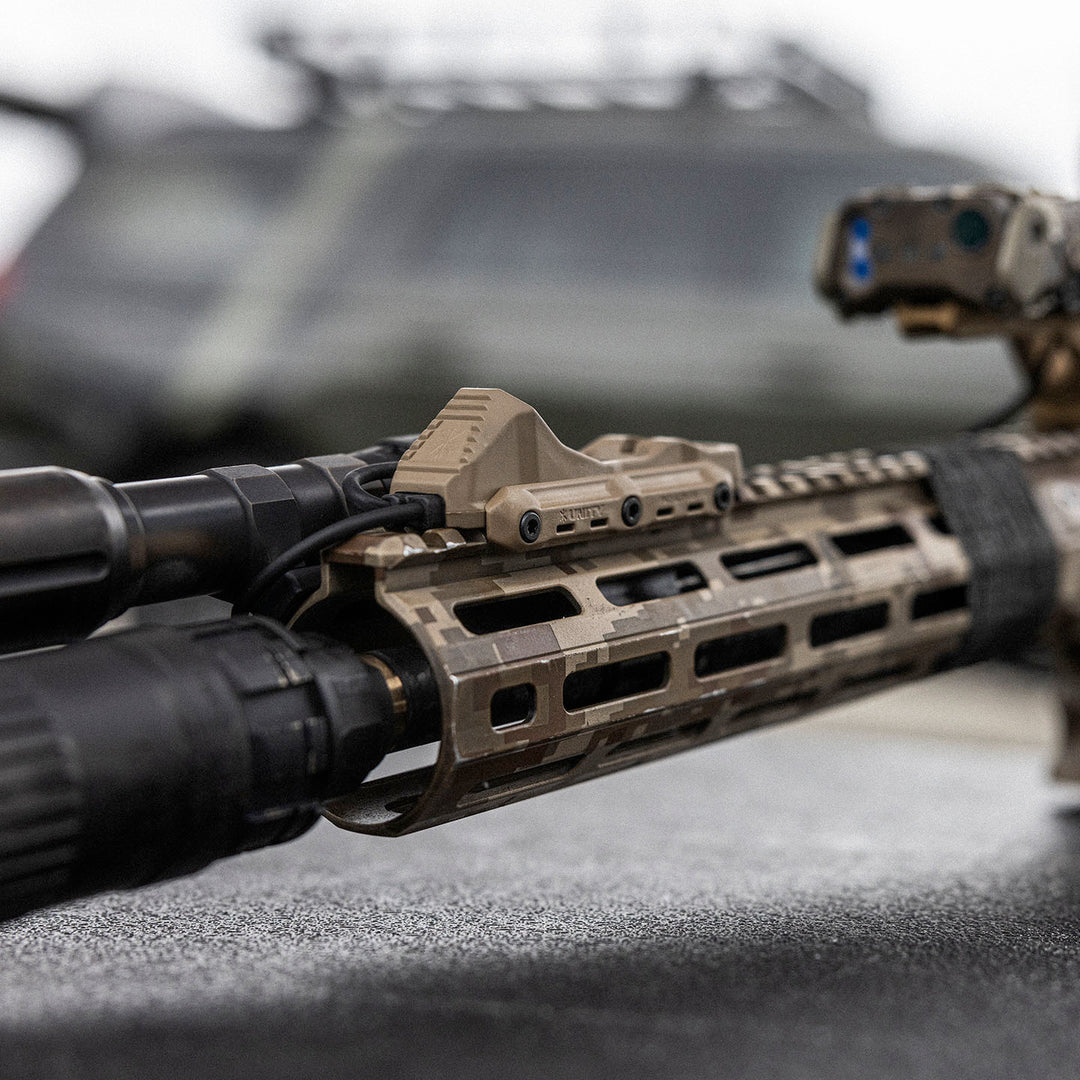 UNITY™ Tactical AXON™ XL Switch FDE - Lifestyle close up