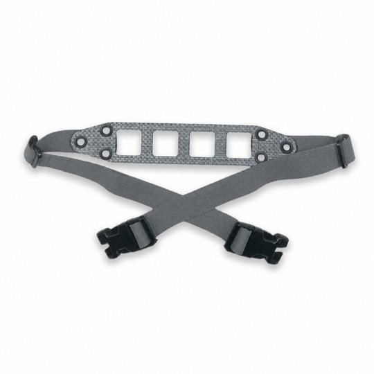 GBRS Group Modular Chest Rig Lower Back Strap in Wolf Grey on a white background