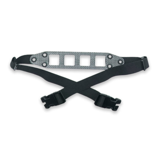 GBRS Group Modular Chest Rig Lower Back Strap in Black on a white background