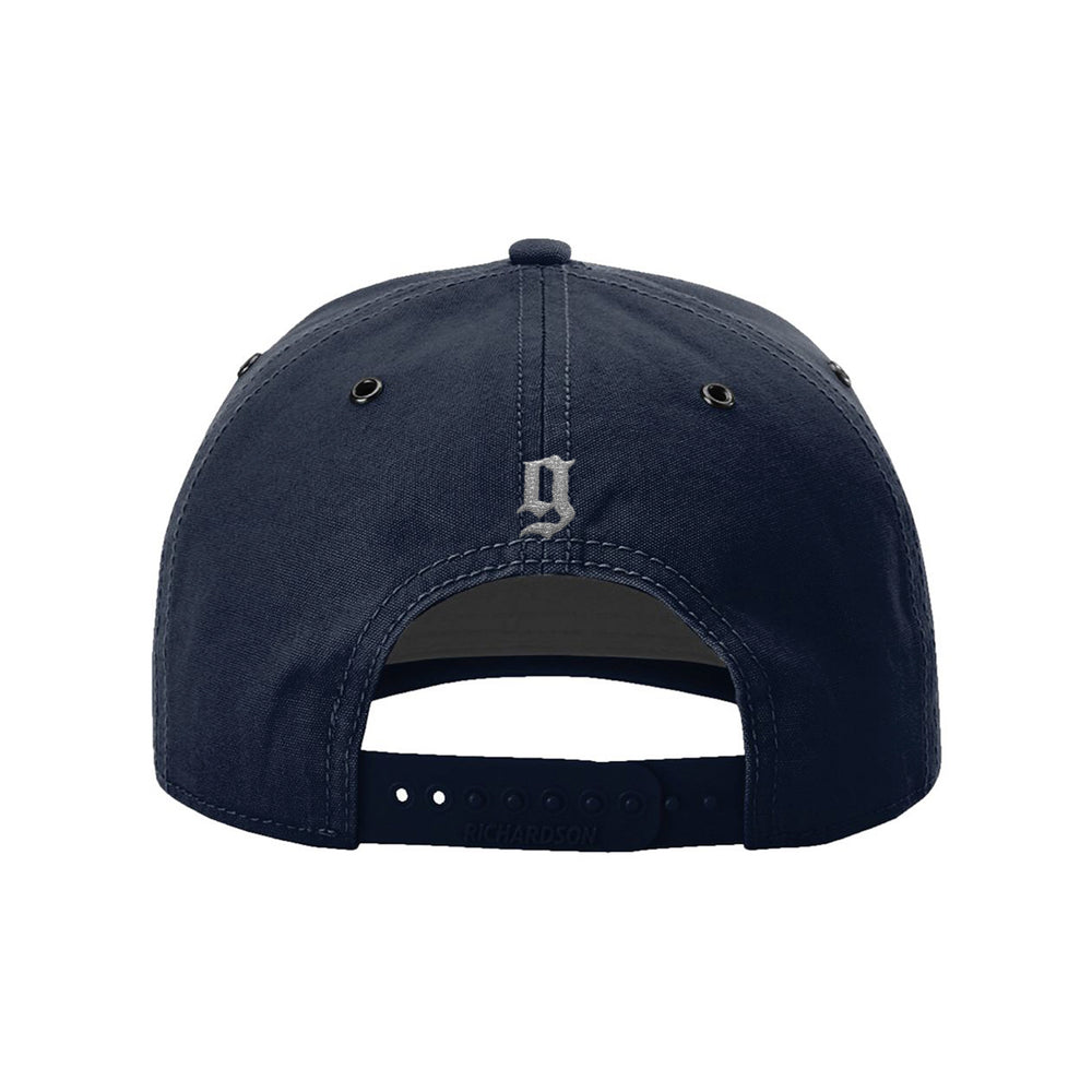 GBRS Group Be A Pro Canvas Trucker Hat back of hat on white background