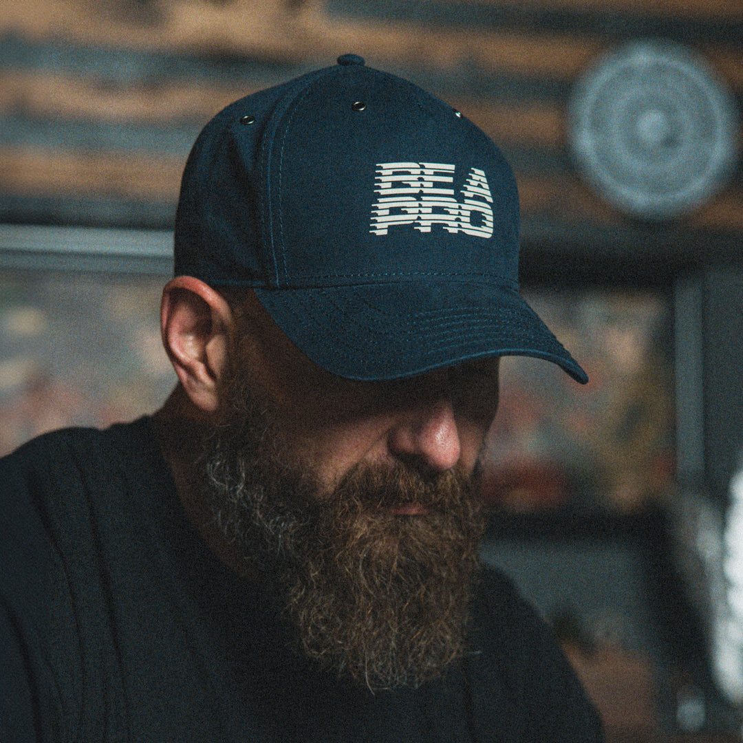 GBRS Group Be A Pro Canvas Trucker Hat - Lifestyle image picturing front of hat