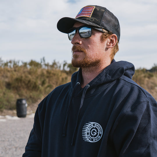 GBRS Group Be A Pro Pullover Hoodie - Lifestyle on body showing front of hoodie