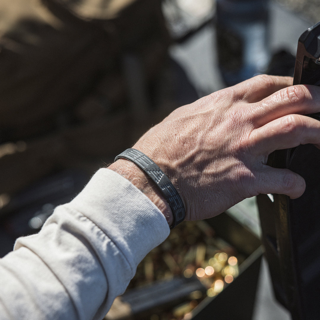 GBRS Group Be A Pro Silicone Wristband Lifestyle image shown on wrist