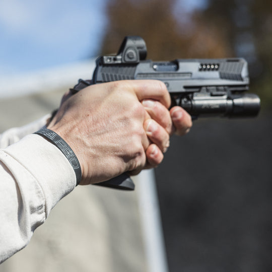 GBRS Group Be A Pro Silicone Wristband Lifestyle image shown on wrist