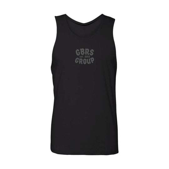 GBRS Group Black Flag Tank - Pictured on white background showing front print