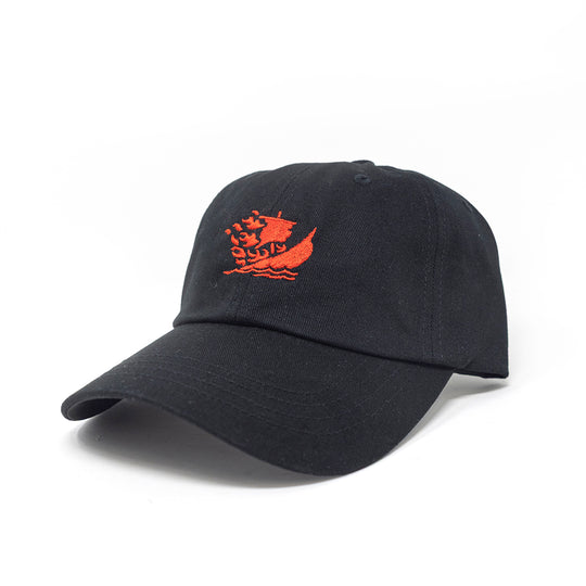 GBRS Group Burn the Ships Dad Hat - Front of hat on white background showing front embroidery design.