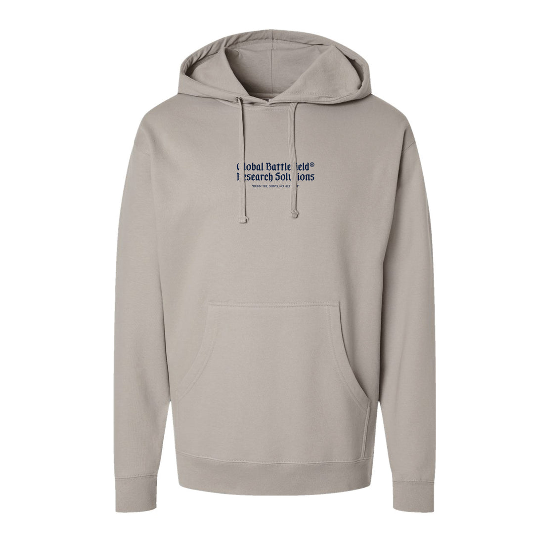 GBRS Group Kraken Pullover Hoodie pictured on a white background showing front screen print design