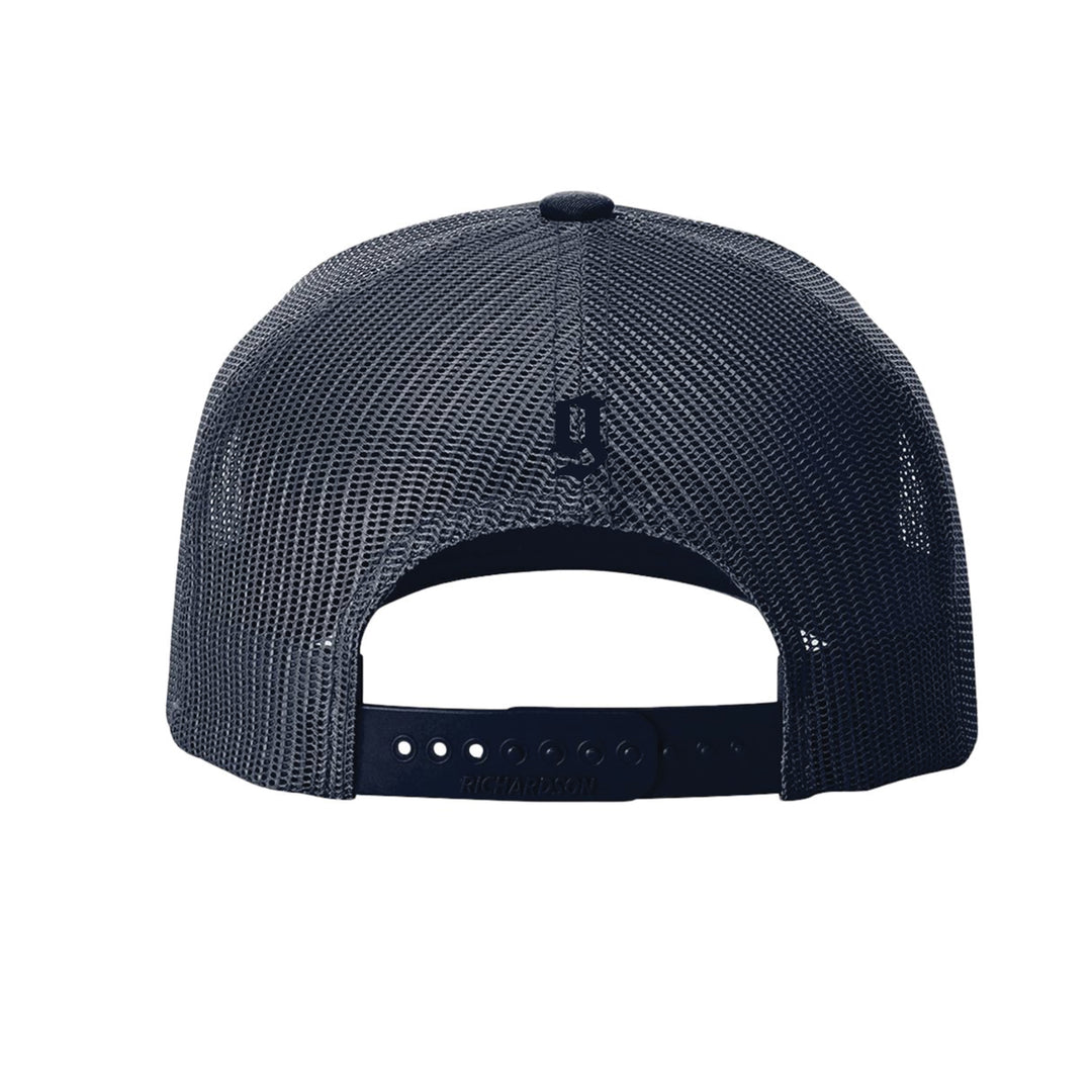 GBRS Group No Retreat Trucker Hat - pictured on white showing back of hat