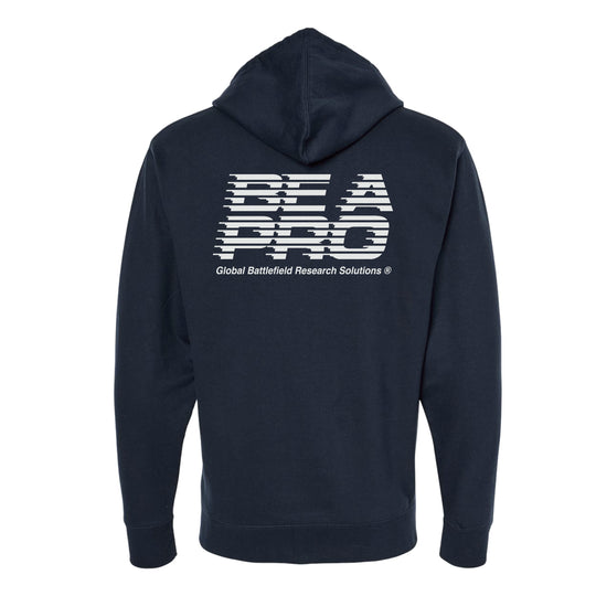 GBRS Group Be A Pro Pullover Hoodie - on white background showing back detail