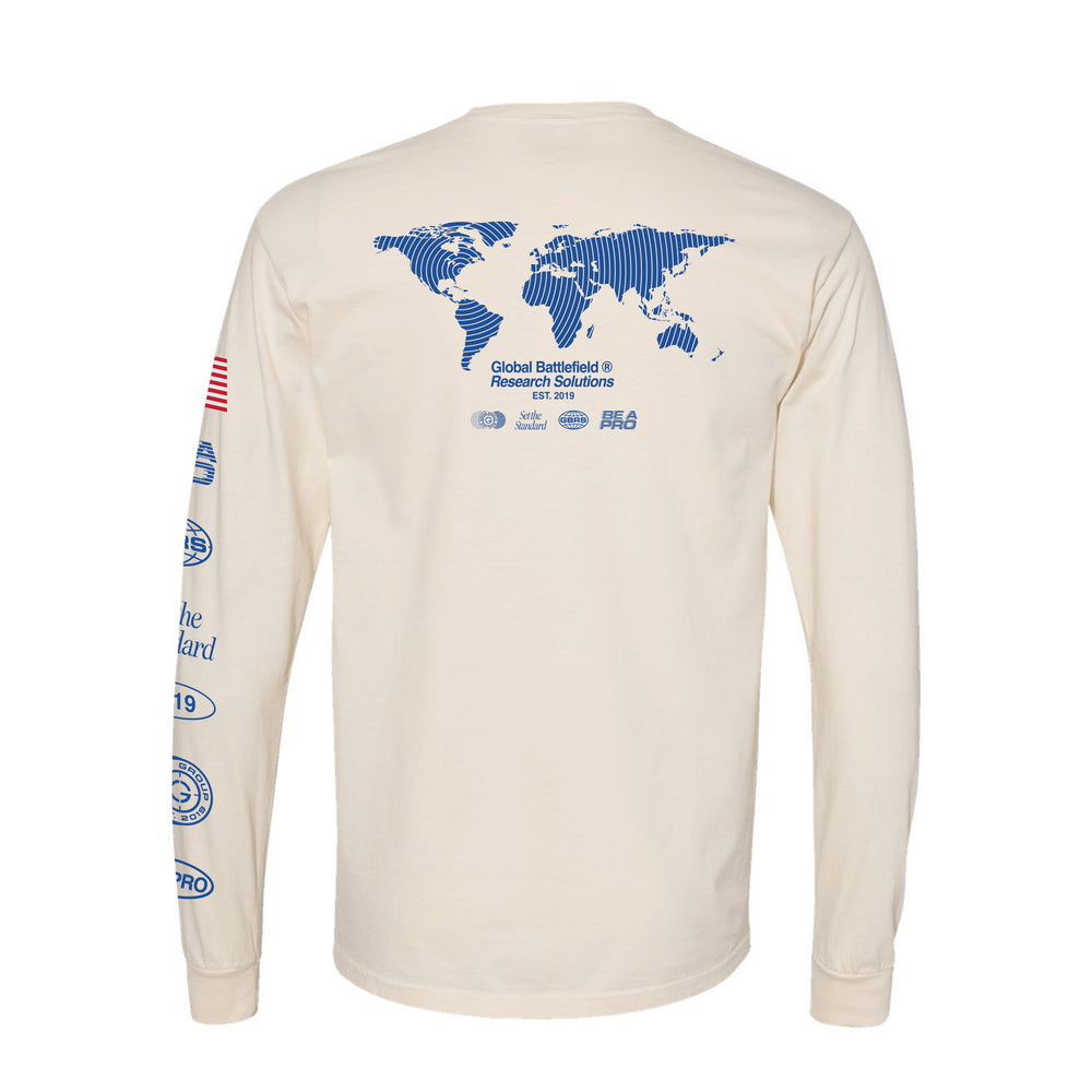 GBRS Group A-Team Long Sleeve Shirt - on white showing back detail
