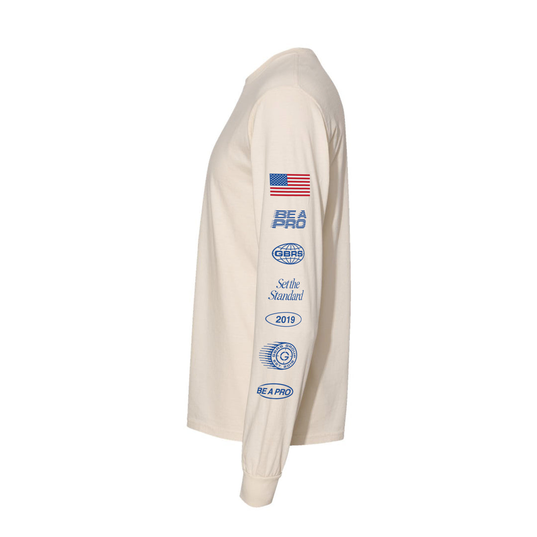 GBRS Group A-Team Long Sleeve Shirt - on white showing sleeve detail