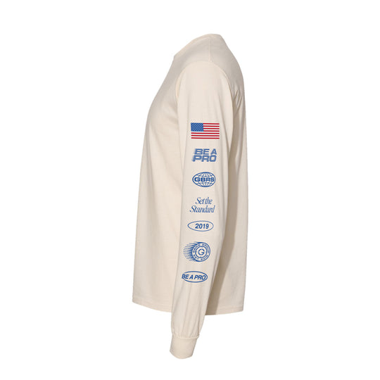 GBRS Group A-Team Long Sleeve Shirt - on white showing sleeve detail