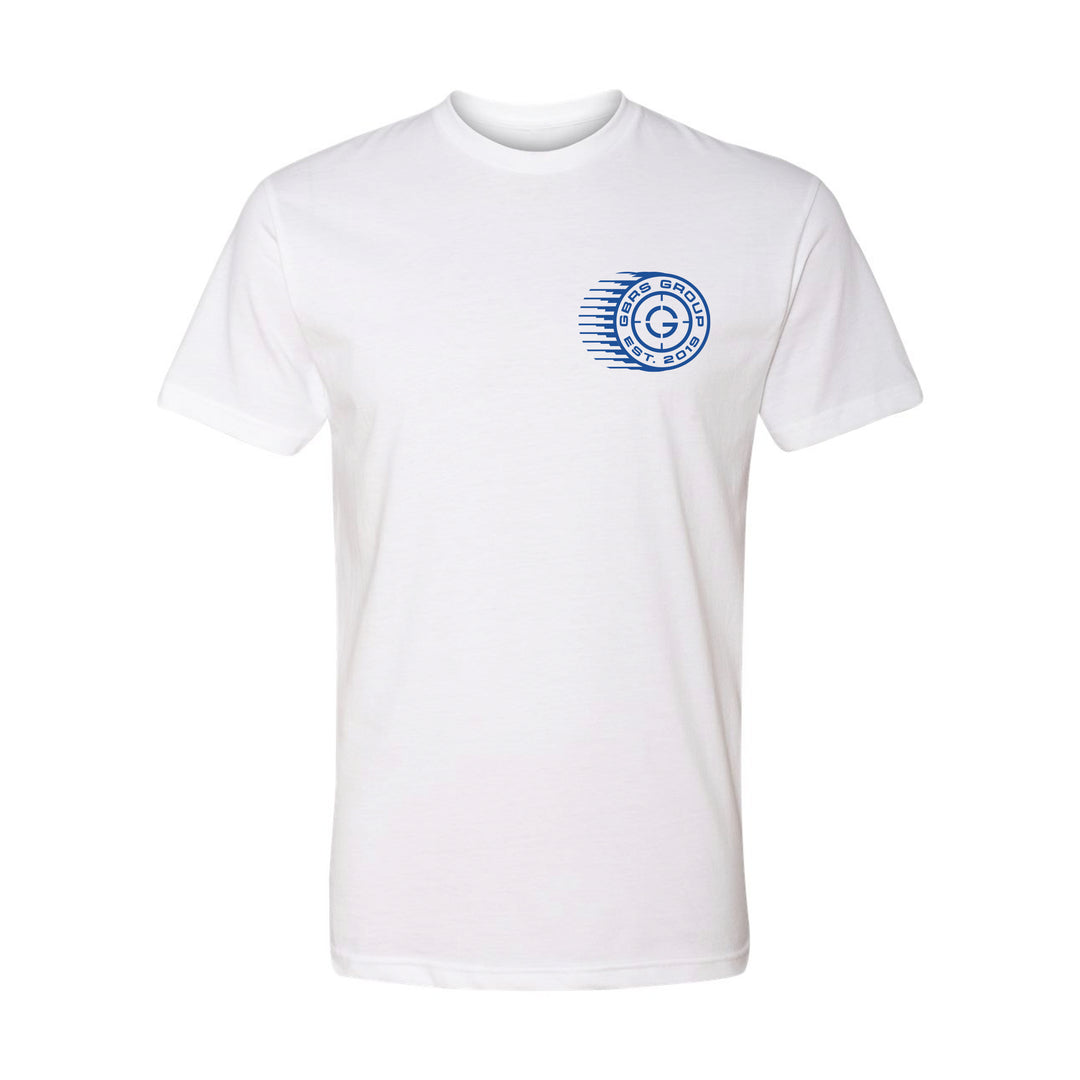 GBRS Group Be A Pro Short Sleeve Shirt - On white background showing front of shirt detail
