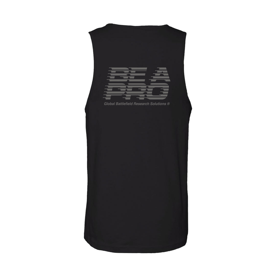 GBRS Group Be A Pro Tank - pictured on white background showing back design detail