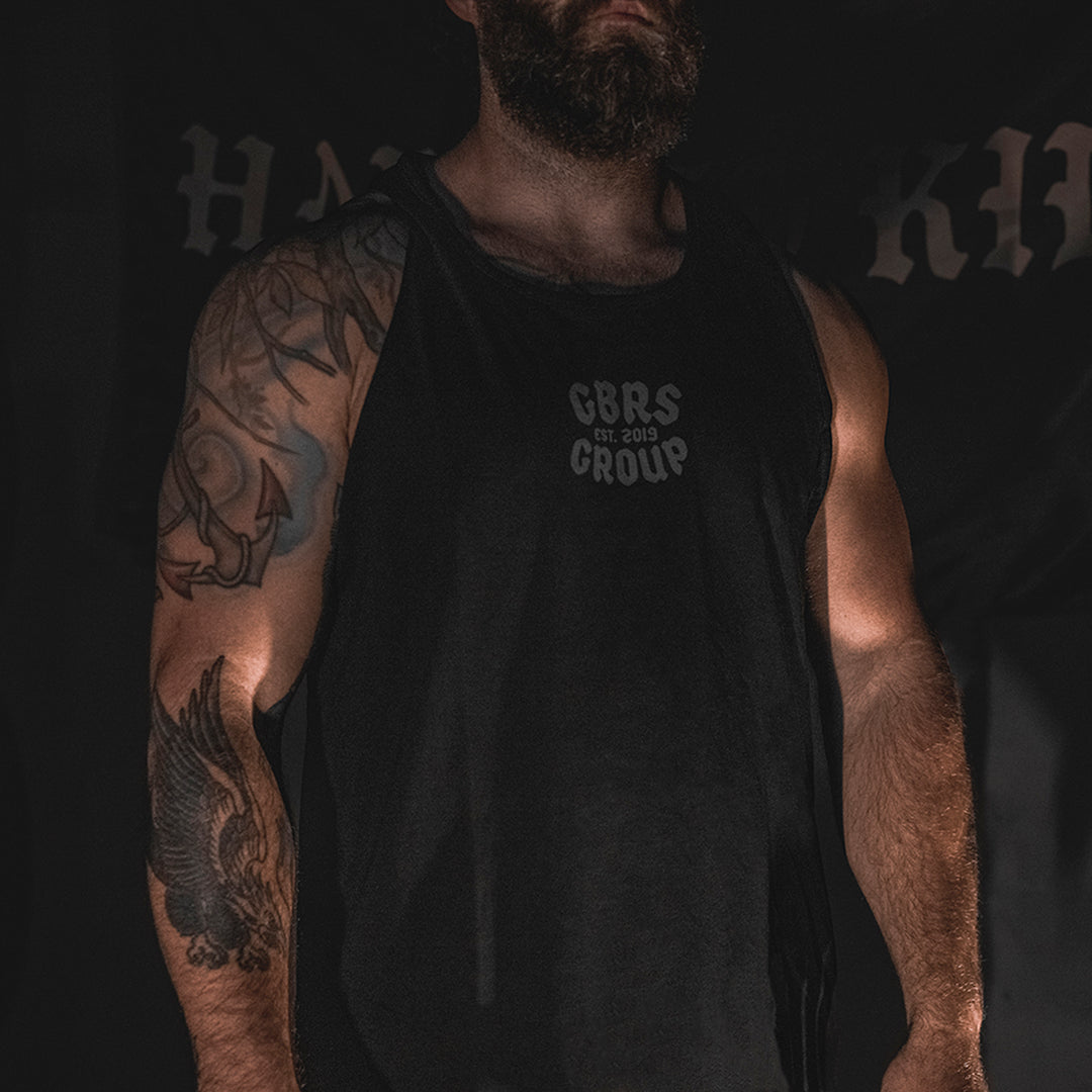 GBRS Group Black Flag Tank - pictured on body showing front of tank