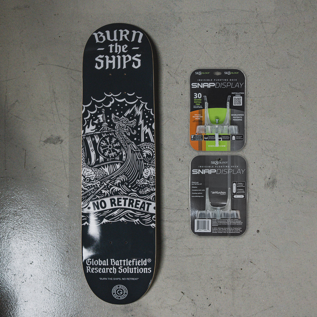 GBRS Group Burn The Ships Skateboard Deck