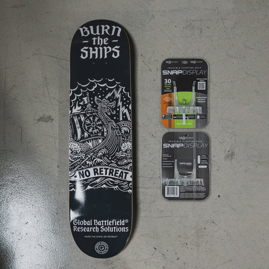 GBRS Group Burn The Ships Skateboard Deck