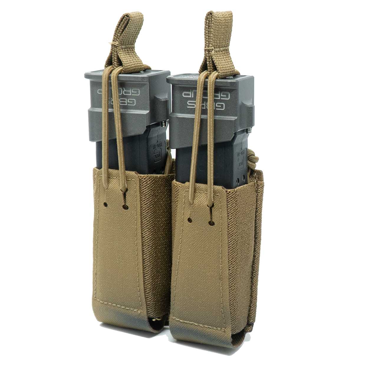 GBRS Group Double Pistol Magazine Pouch - Bungee Retention – GBRS