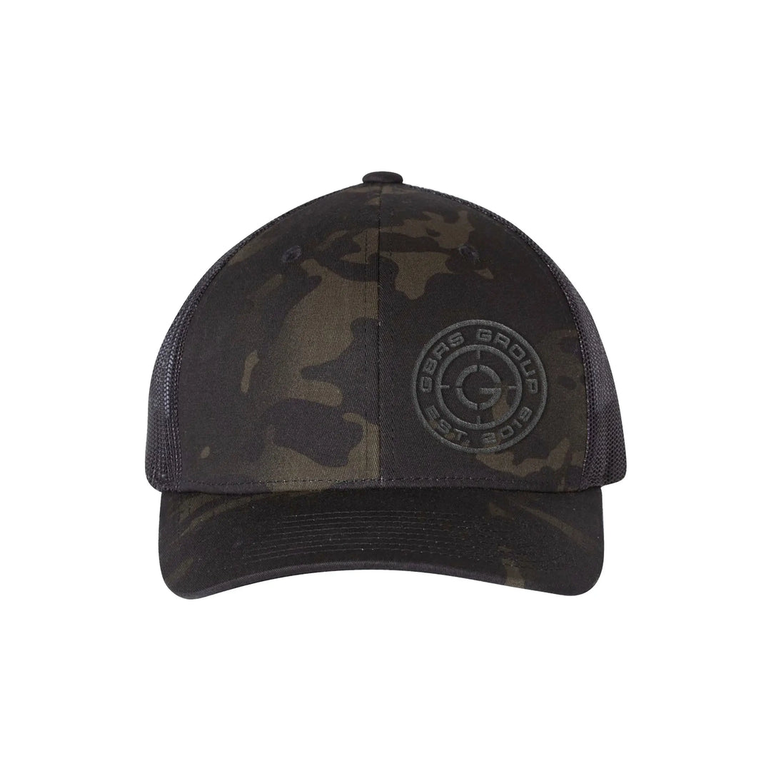 Method Camo Brand Trucker Hat | Snapback | Camo - Black - One Size