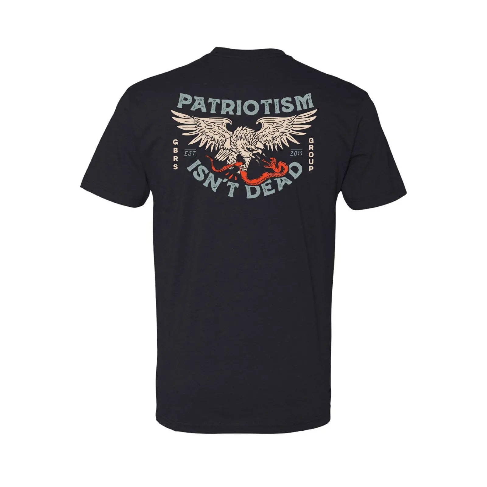 GBRS Group Patriotism Short Sleeve Shirt 3XL-Black-Multicolor