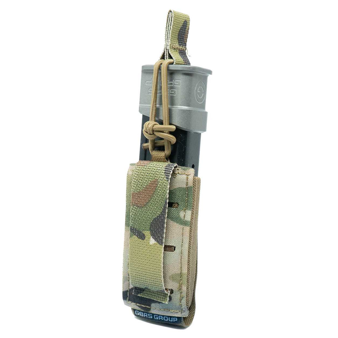 GBRS Group Single Pistol Magazine Pouch - Bungee Retention