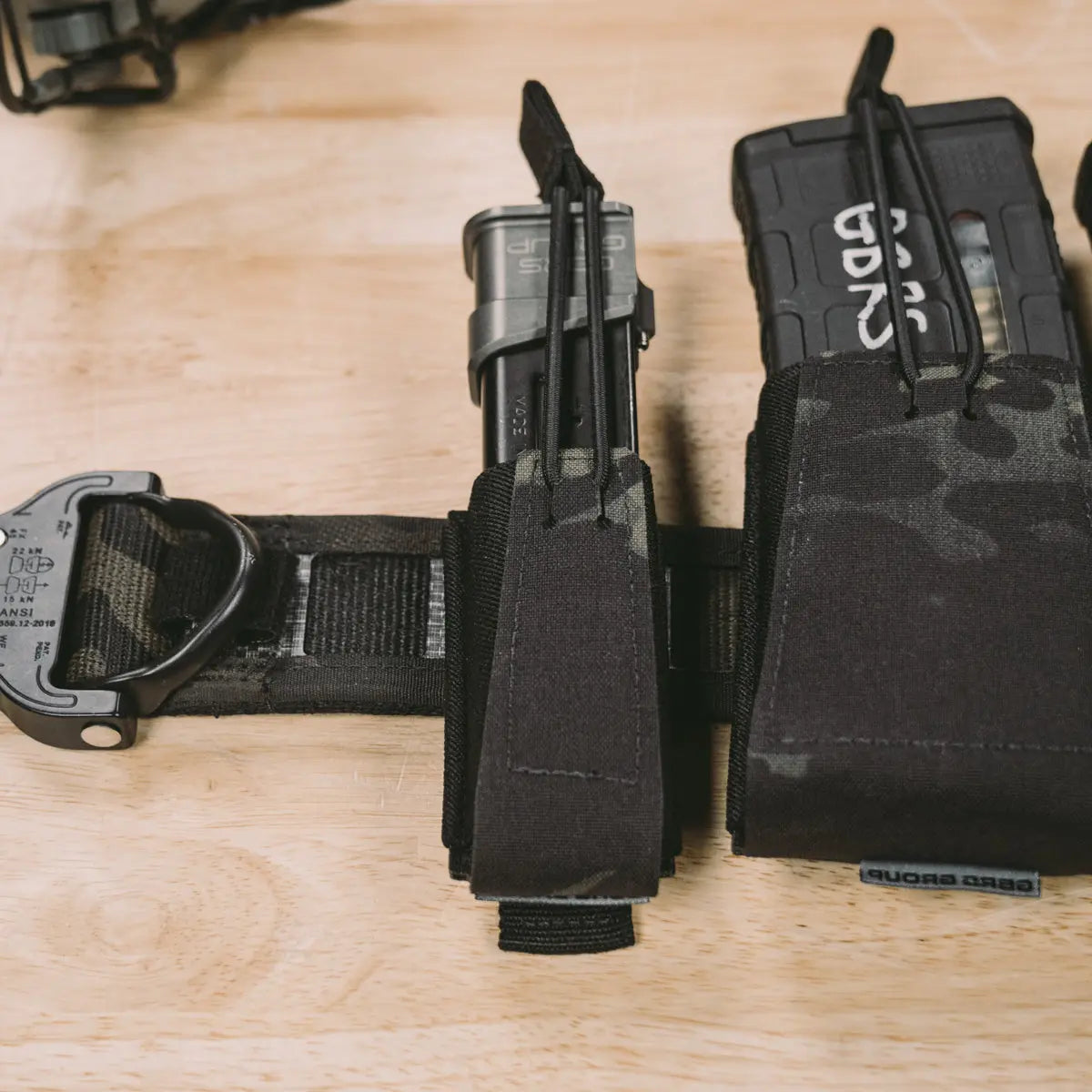 GBRS Group Single Pistol Magazine Pouch Bungee Retention GBRS Group Gear
