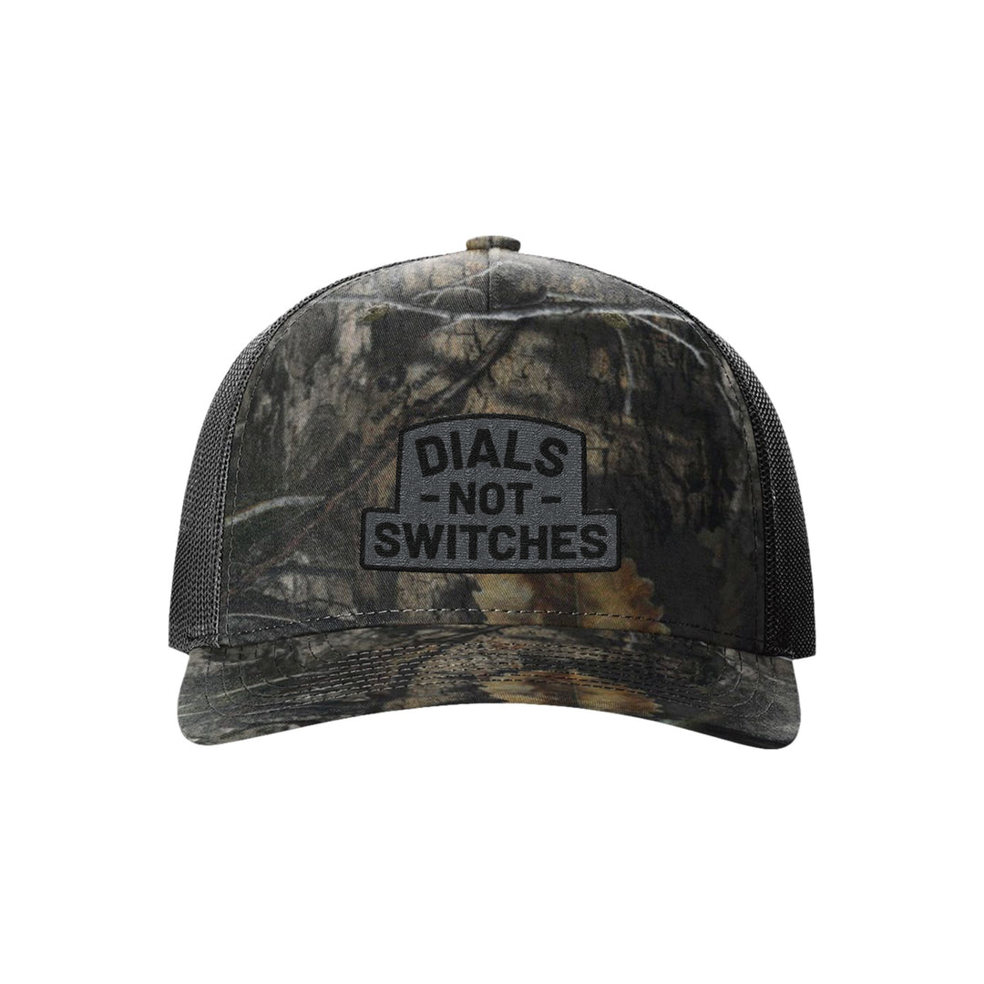 GBRS Group Badge Trucker Hat in Mossy Oak - Front View