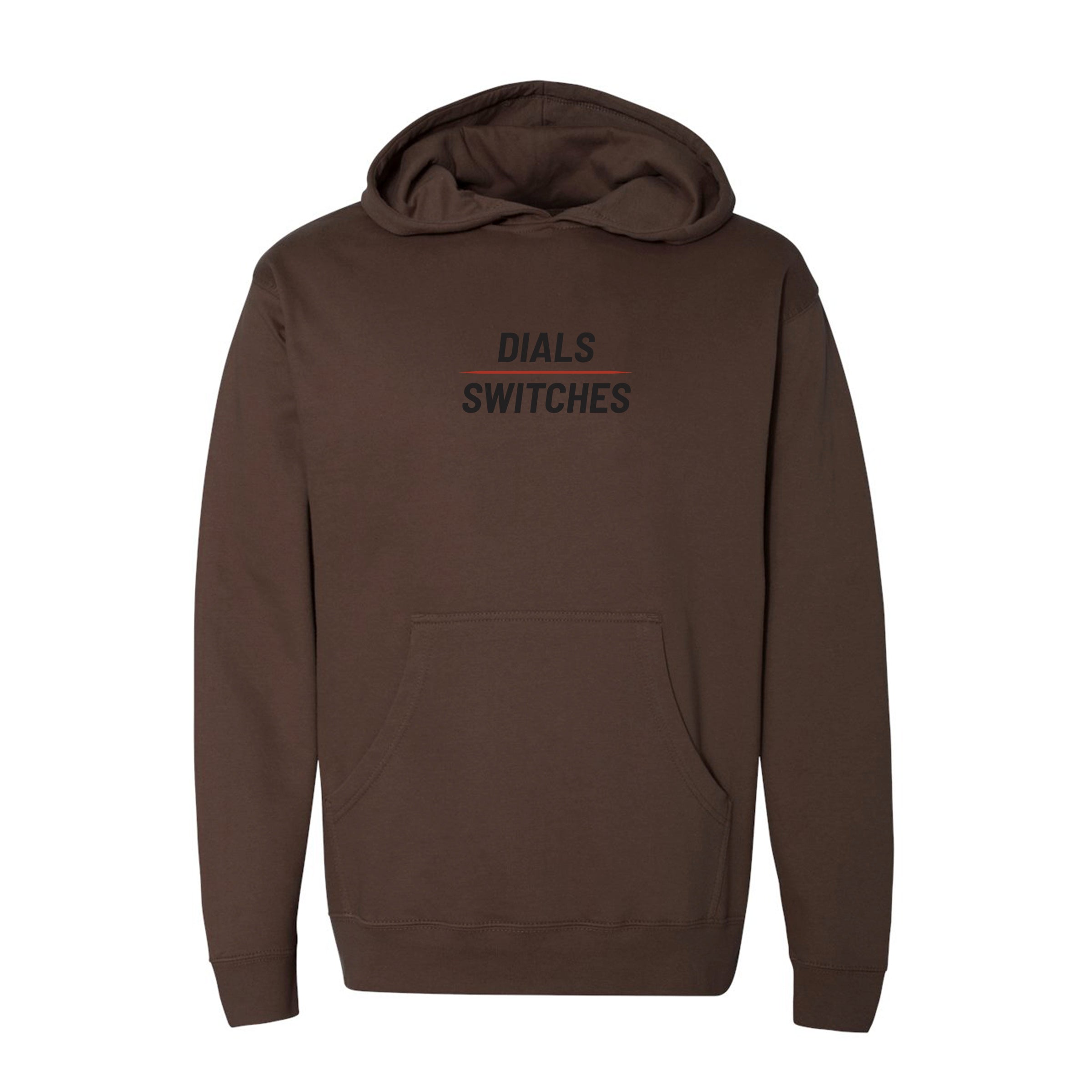 GBRS Group Dials Over Switches Pullover Hoodie Front Center Chest Print