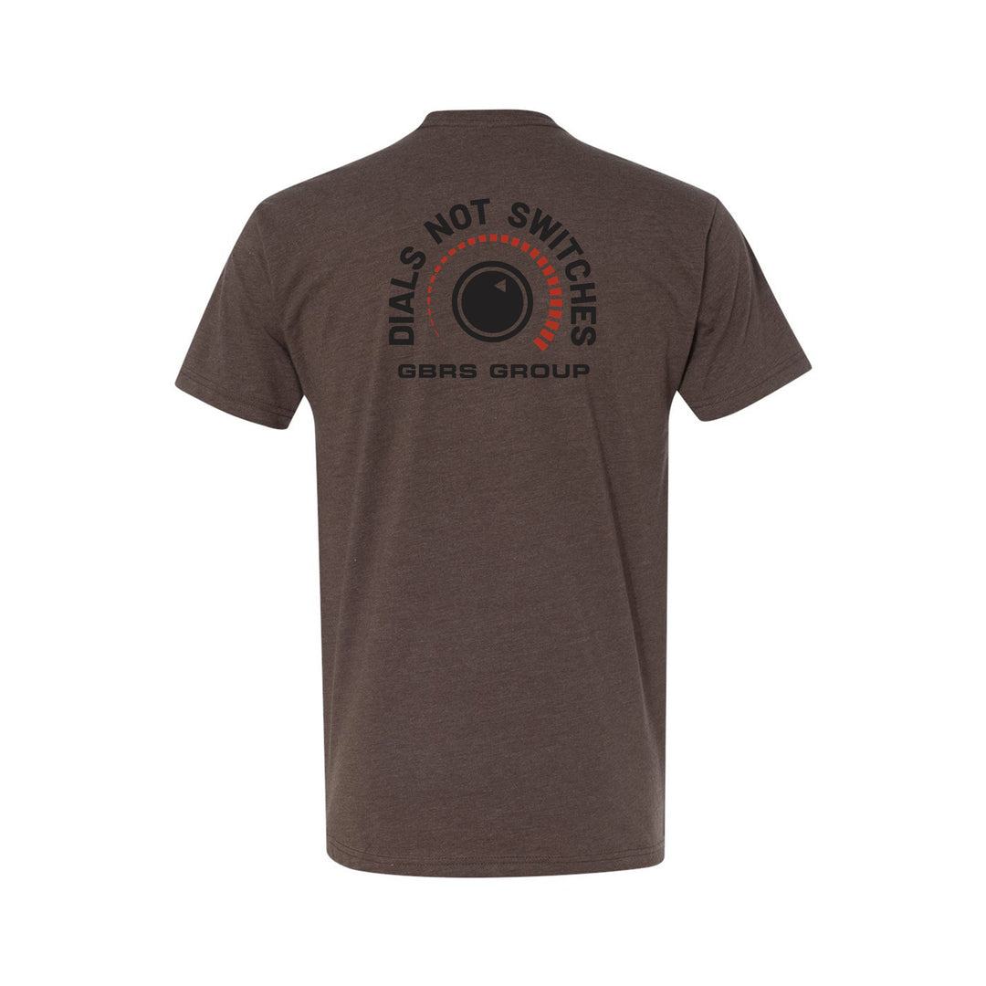 GBRS Group Gain Short Sleeve Shirt IN BROWN BACK PRINT