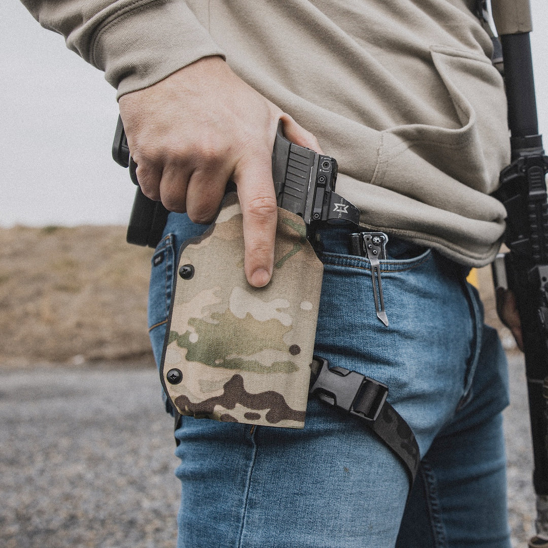 GBRS Group Cordura Holster Wrap- Multicam lifestyle photo