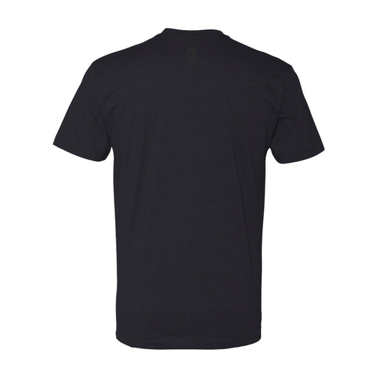 GBRS Group Patriotism Front & Center Short Sleeve Shirt - Screen printed center back neckline GBRS "g" design. Back of shirt on white background