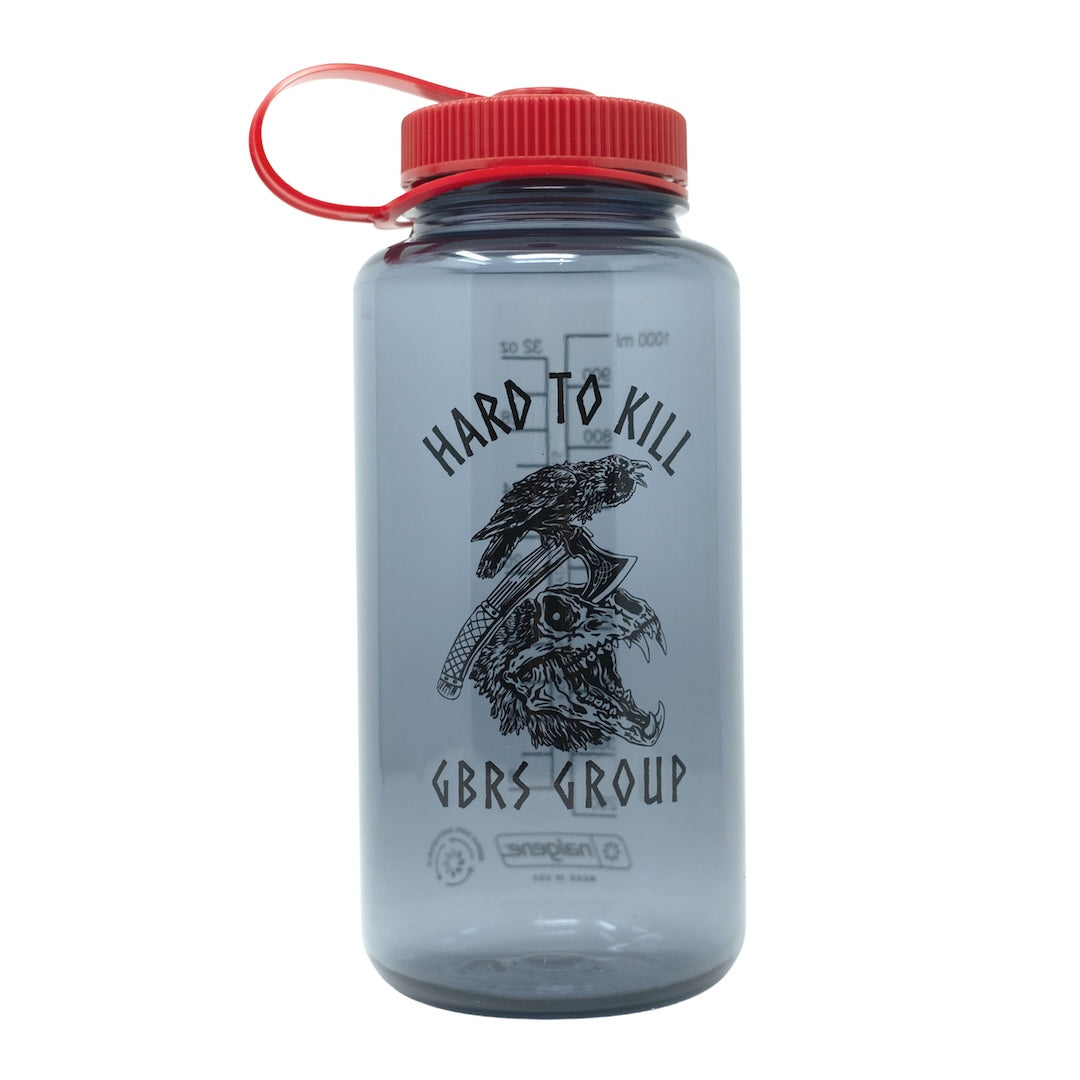 GBRS Group Hard to Kill Nalgene Water Bottle on white background