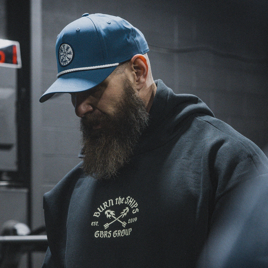 GBRS Group Kraken Rope Hat lifestyle image showing side of hat