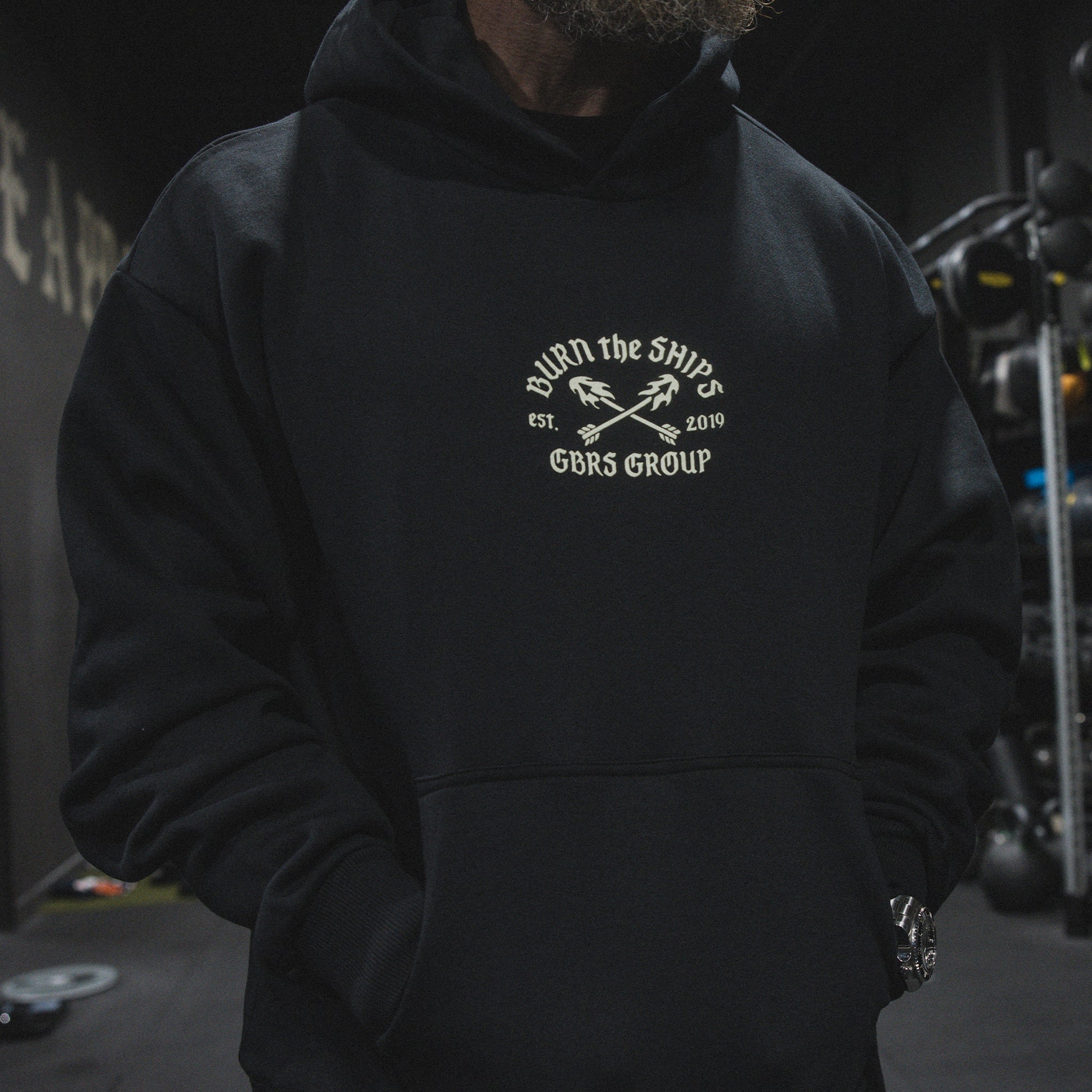 GBRS Group No Retreat Oversized Pullover Hoodie – GBRS Group Gear