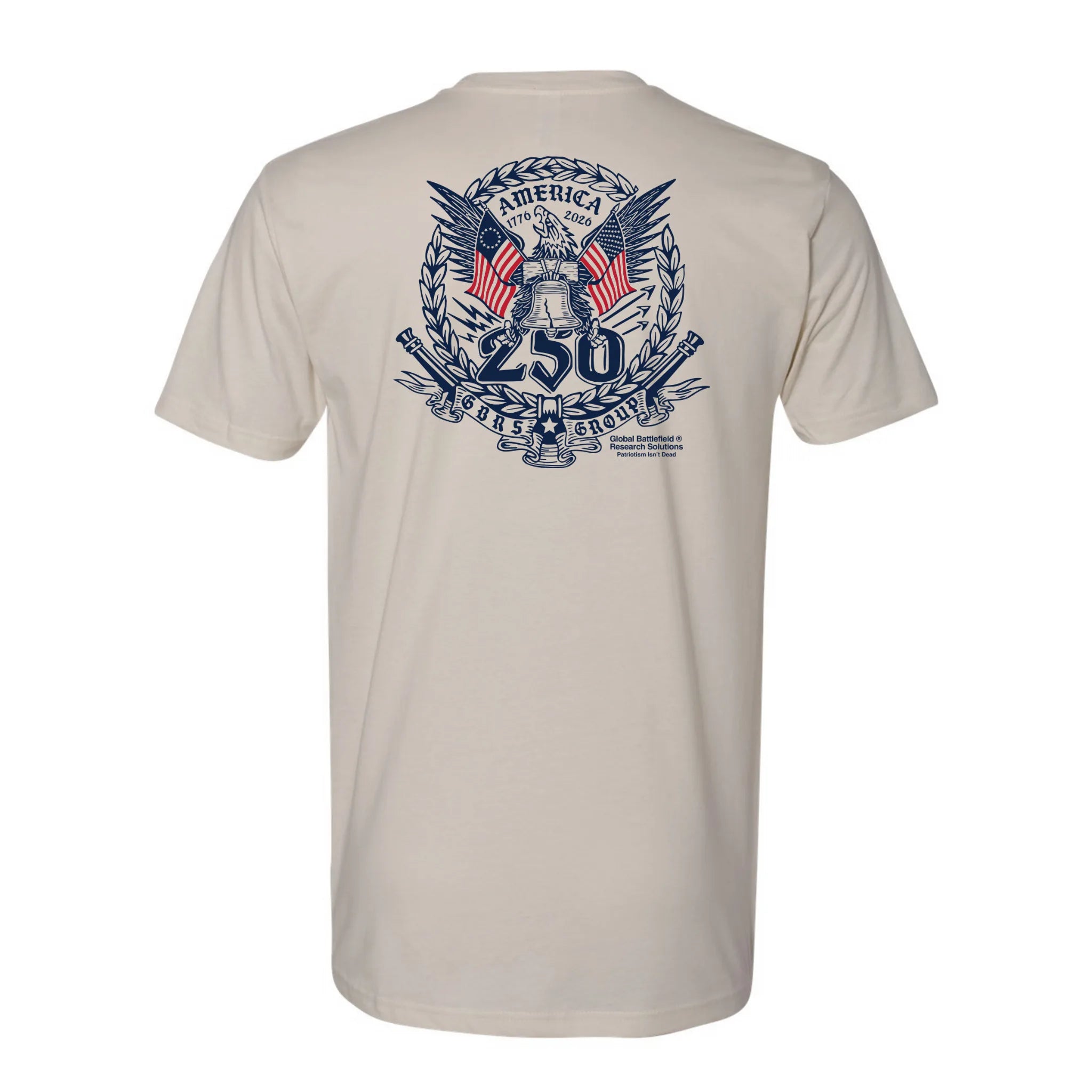 GBRS Group Semper Fortis Short Sleeve Shirt back view on white background
