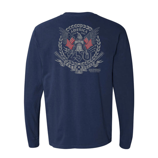 GBRS Group Semper Fortis Long Sleeve Shirt back view on white background
