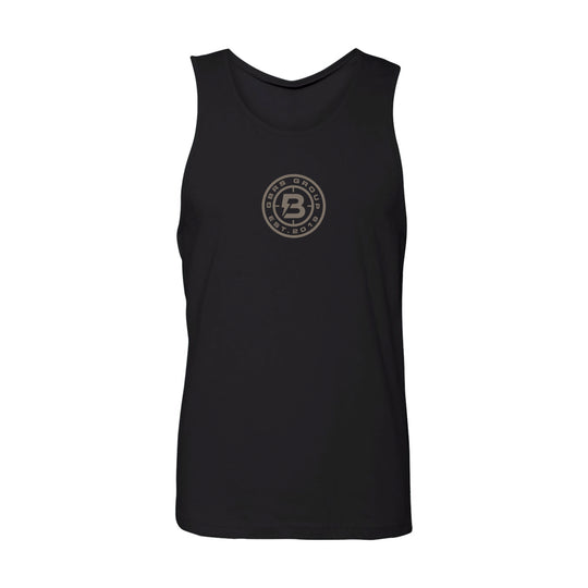 GBRS Group x BUM Energy Collab Grip Matters Tank - Front of Tank with logo on white background