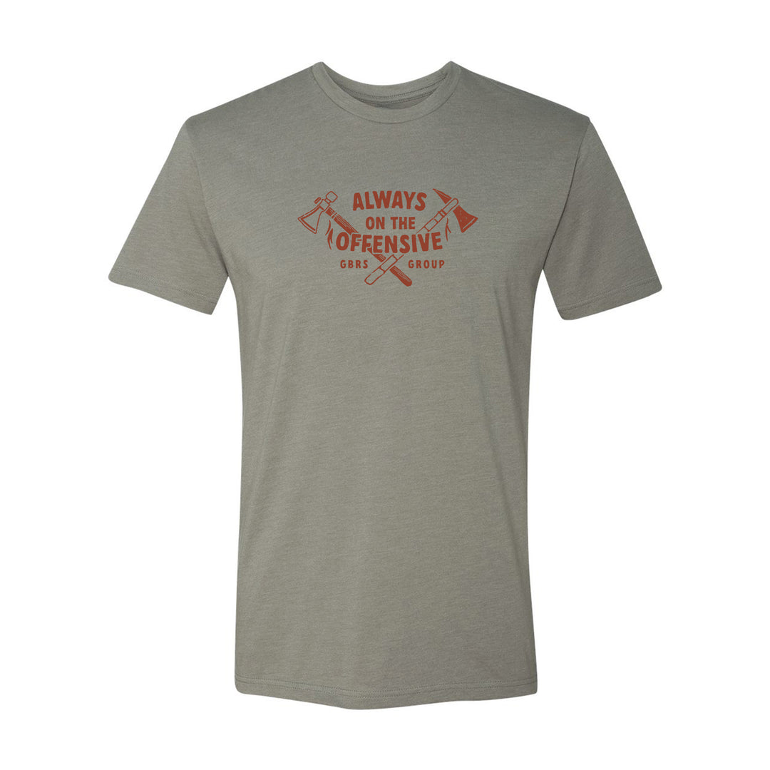 GBRS Group Axes Short Sleeve Shirt - FRONT of shirt on white background