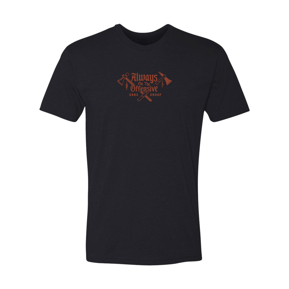 GBRS Group War Crimes Short Sleeve Shirt - FRONT of shirt on white background