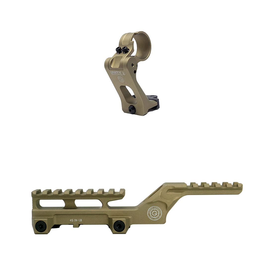 GBRS × Unity 2.91 FTC Mount EOTECH レプリカ GBRS Hydra x UNITY™ 2.91 FTC Magnifier Mount Bundle (FDE