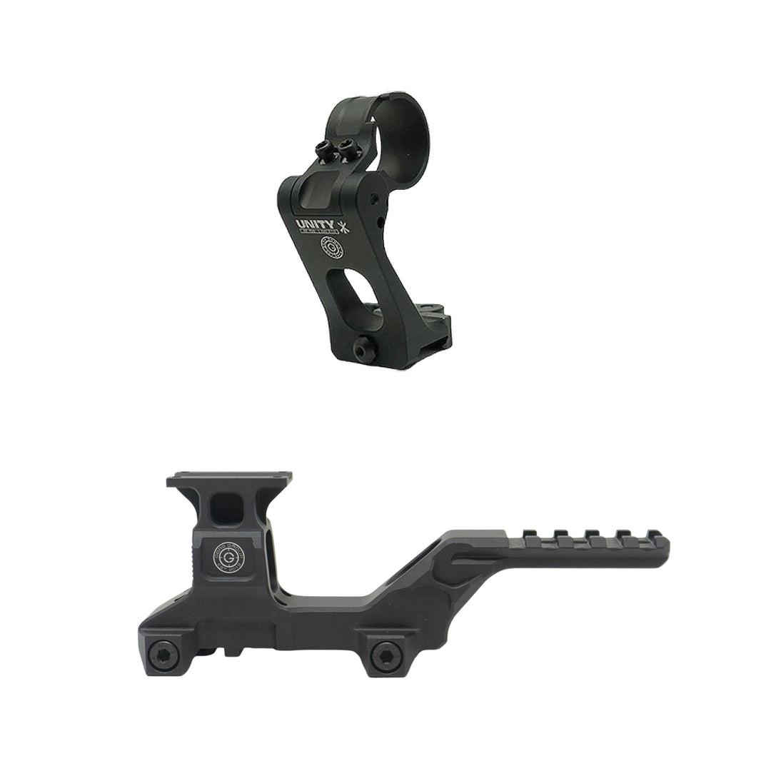 GBRS Hydra x UNITY™ 2.91 FTC Magnifier Mount Bundle (Black)  TRIJICON-MRO-30MM