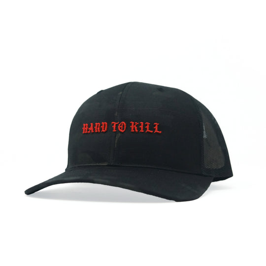 GBRS Group Multicam Hard To Kill Tactical Trucker Hat - Richardson 862 Tactical Trucker with NYCO ripstop fabric - Front of hat on white background