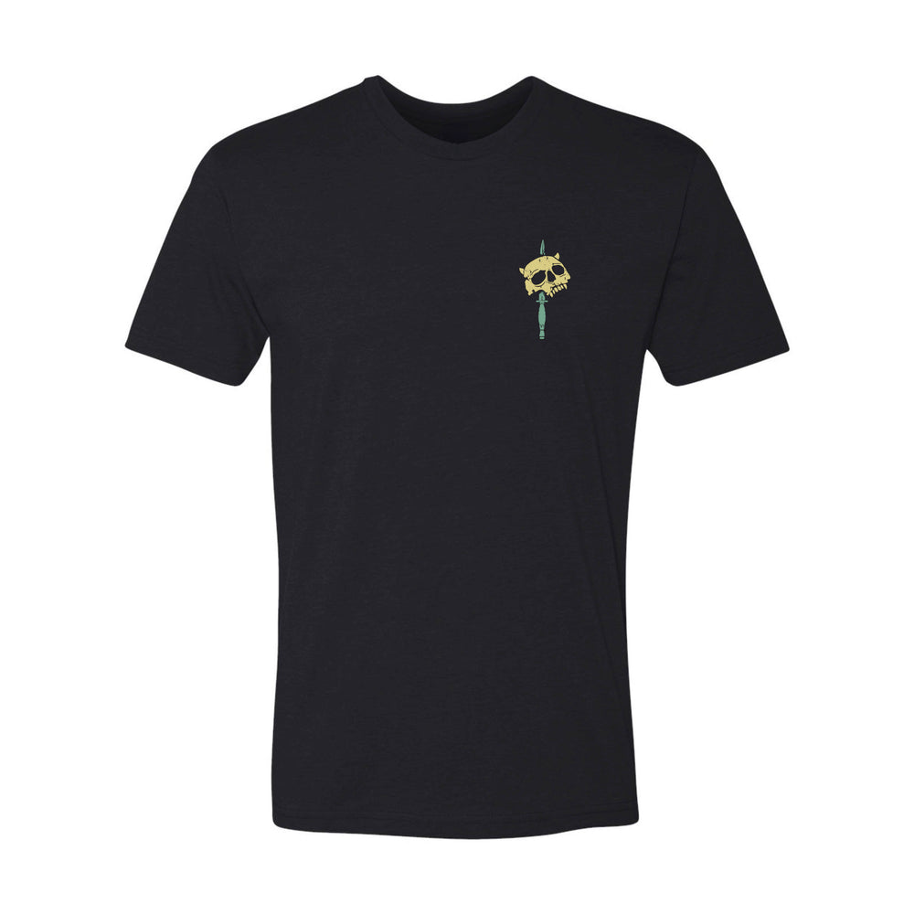 GBRS Group No Quarter Short Sleeve Shirt - Picturing Multicolor print front of shirt on white background